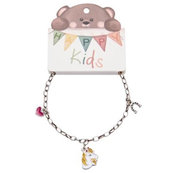 Pulsera infantil de cordón Caballo