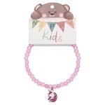 Pulsera infantil de bolas Unicornio