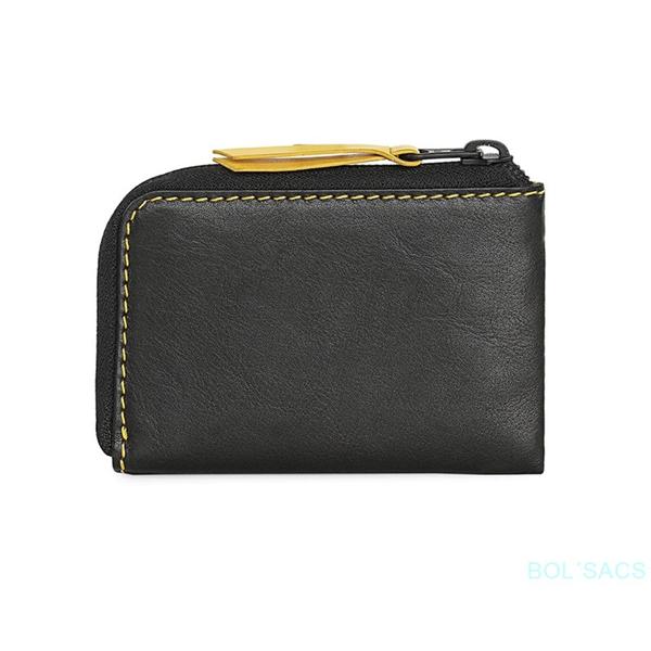 Monedero de Piel Negro Lois 205544-02