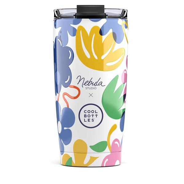 Vaso Tumbler Nébula Floral Madness 550 ml - Cool Bottles Vaso Tumbler Nébula Floral Madness 550 ml de Cool Bottles
