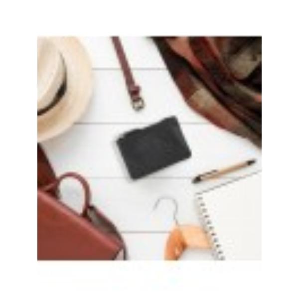 Monedero de Piel Negro Lois Brock 203102-01