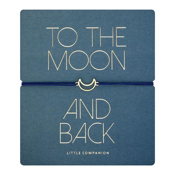 Pulsera MOON de acero chapado en oro