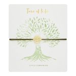Pulsera TREE OF LIFE de acero chapado en oro